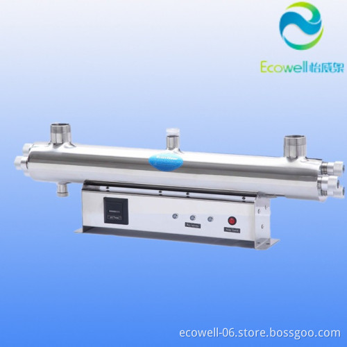 Industrial UV sterilizer lamp for water treatment